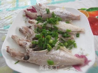清蒸剥皮鱼的做法步骤：4