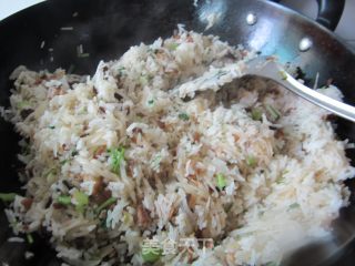 怀念儿时的味道---菜头饭的做法步骤：7