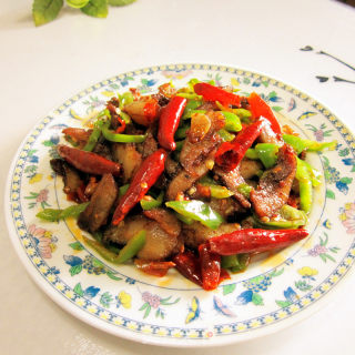 辣炒卤脸皮肉的做法步骤：7