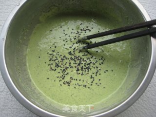 菠菜薄饼的做法步骤：4
