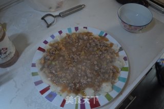 榨菜肉丝土豆泥的做法步骤：8