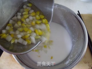 玉米山药马蹄糕的做法步骤：8