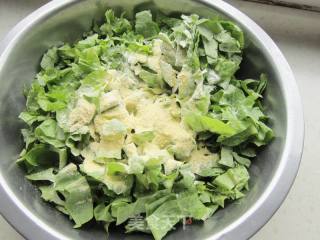 莴笋叶饭的做法步骤：4