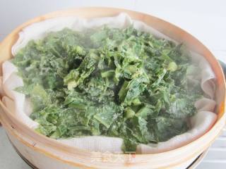 莴笋叶饭的做法步骤：7