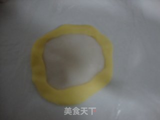 淡淡的一抹紫，一掐黄——水晶包的做法步骤：7