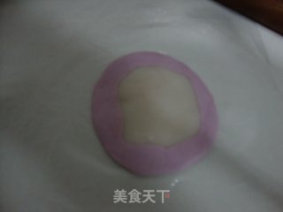 淡淡的一抹紫，一掐黄——水晶包的做法步骤：8