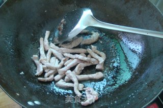 青椒肉丝的做法步骤：4