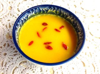 [炼奶玉米南瓜羮]------简单又好吃的早餐的做法步骤：6