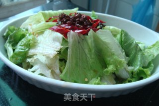 油淋生菜的做法步骤：8