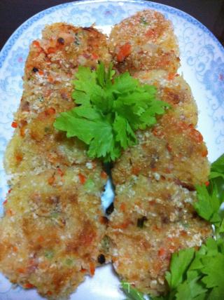 土豆煎饼的做法步骤：15