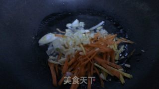 蒜烧茼蒿的做法步骤：4