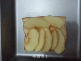 蜂蜜苹果三明治的做法步骤：2