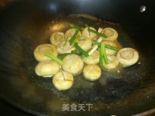 清炒鲜蘑菇的做法步骤：3