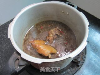 豆豉香猪蹄的做法步骤：2