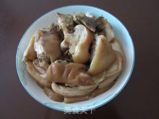 豆豉香猪蹄的做法步骤：4