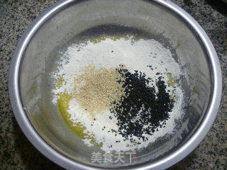 芝麻小豆豆的做法步骤：9