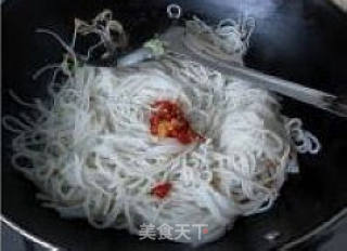 〖肉末捞水晶粉〗----不一样的“蚂蚁上树”的做法步骤：7
