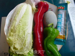 上汤娃娃菜的做法步骤：1