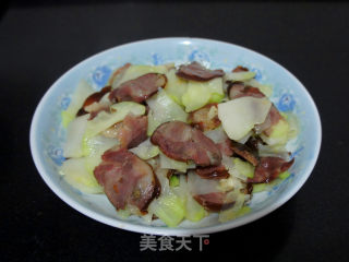【青菜头炒香肠】的做法步骤：8