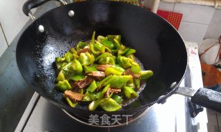 青椒炒肉片的做法步骤：6