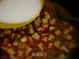 麻婆豆腐的做法步骤：9