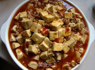 麻婆豆腐的做法步骤：10