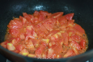 肉丸番茄汤的做法步骤：4