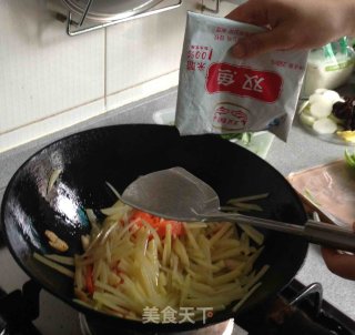 炒土豆丝的做法步骤：5