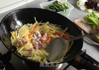 炒土豆丝的做法步骤：7