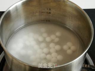 醪糟桂花小圆子的做法步骤：2