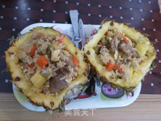 菠萝菠萝饭的做法步骤：3