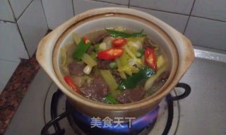 白菜牛肉煲的做法步骤：6