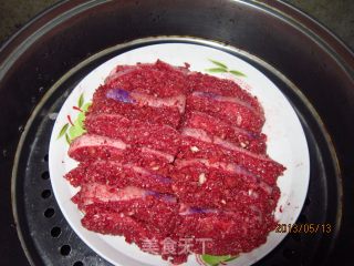 红糟粉蒸肉的做法步骤：6