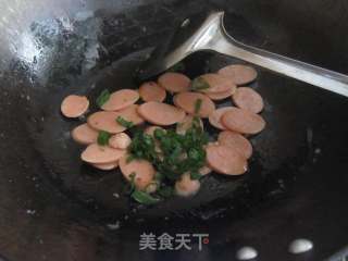 金针菇火腿肠炒蛋的做法步骤：11