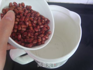 【营养豆浆】——红豆豆浆的做法步骤：2
