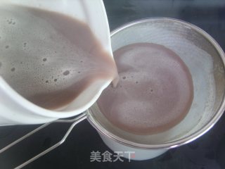 【营养豆浆】——红豆豆浆的做法步骤：5
