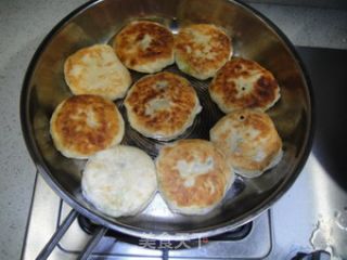 简单版椒盐小肉发面饼的做法步骤：10