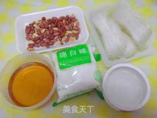 粉丝花生酥的做法步骤：1