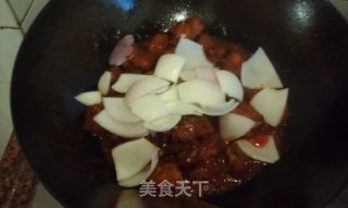 菠萝炒排骨的做法步骤：5