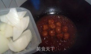 菠萝咕咾肉球的做法步骤：4