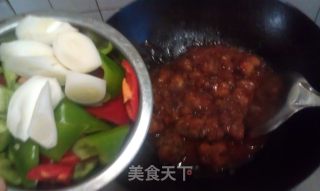 菠萝鸡球的做法步骤：4