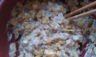 菠萝虾烧卖的做法步骤：3