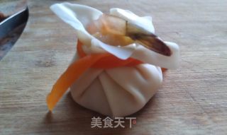 菠萝虾烧卖的做法步骤：5