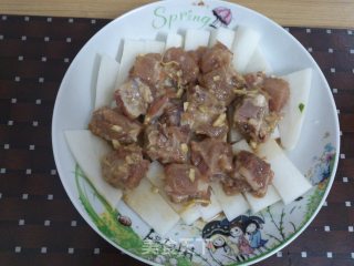 腐乳香蒸排骨的做法步骤：4