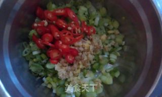 葱油蒸扇贝的做法步骤：3