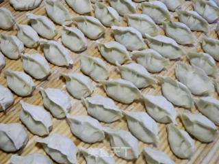 韭菜海米猪肉水饺的做法步骤：13