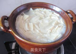 腐竹白果瘦肉粥的做法步骤：4