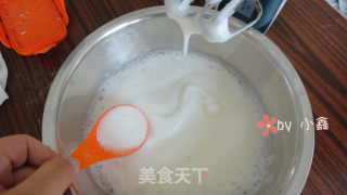 8寸戚风蛋糕制作方法的做法步骤：6