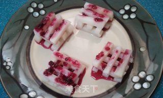 蓝莓山药的做法步骤：6