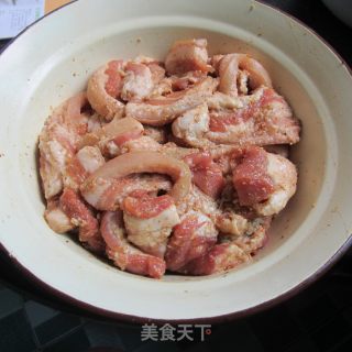 茶叶熏米粉肉的做法步骤：6